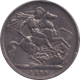 1899 CROWN ( FINE ) - CROWN - Cambridgeshire Coins