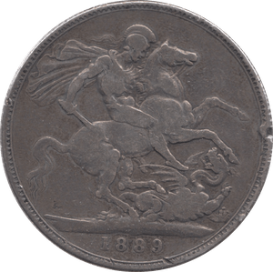1899 CROWN ( FINE ) - Crown - Cambridgeshire Coins