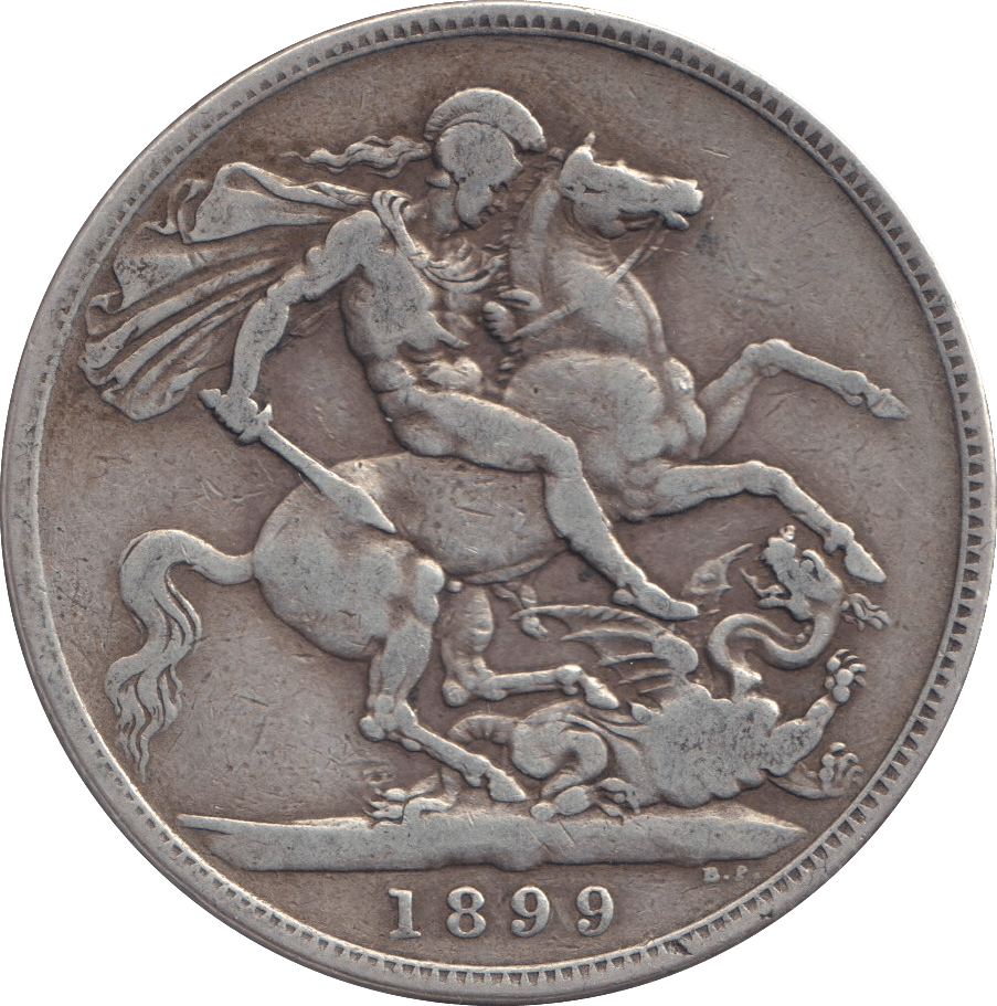 1899 CROWN ( FINE ) - CROWN - Cambridgeshire Coins
