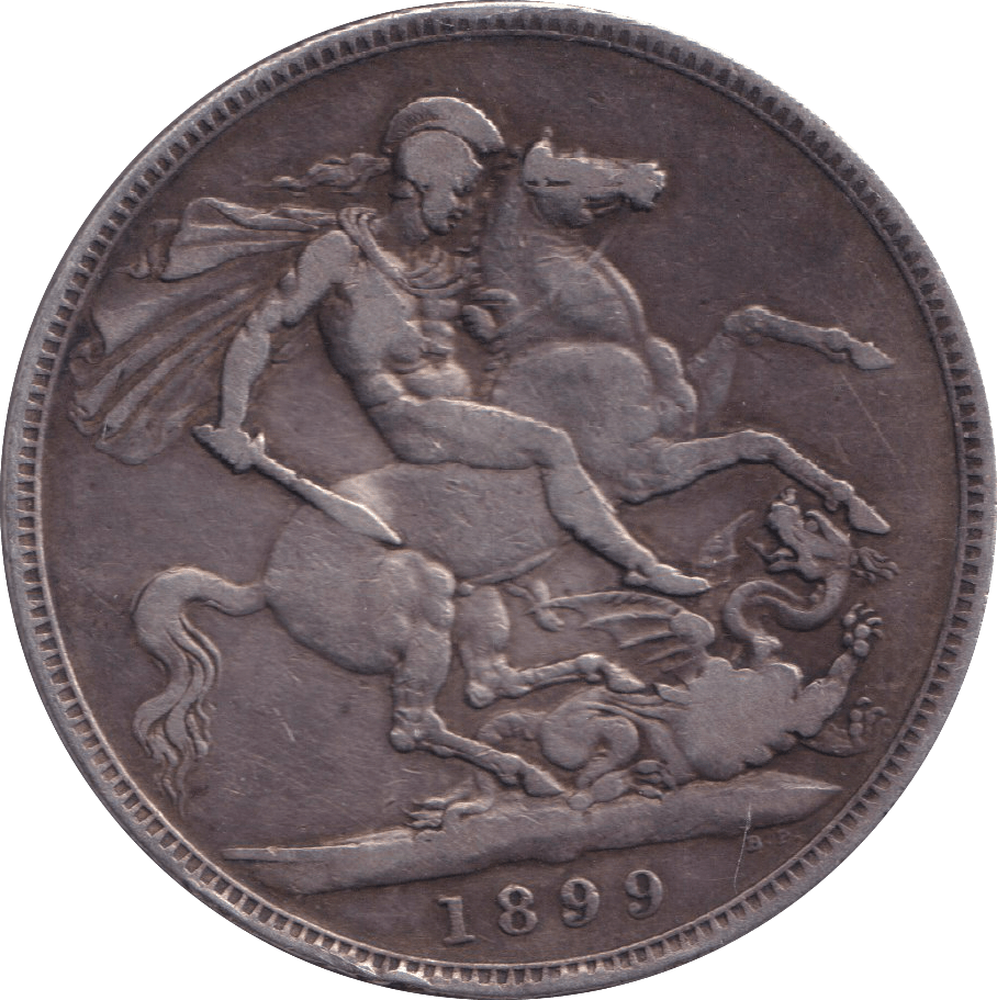 1899 CROWN ( FINE ) - CROWN - Cambridgeshire Coins