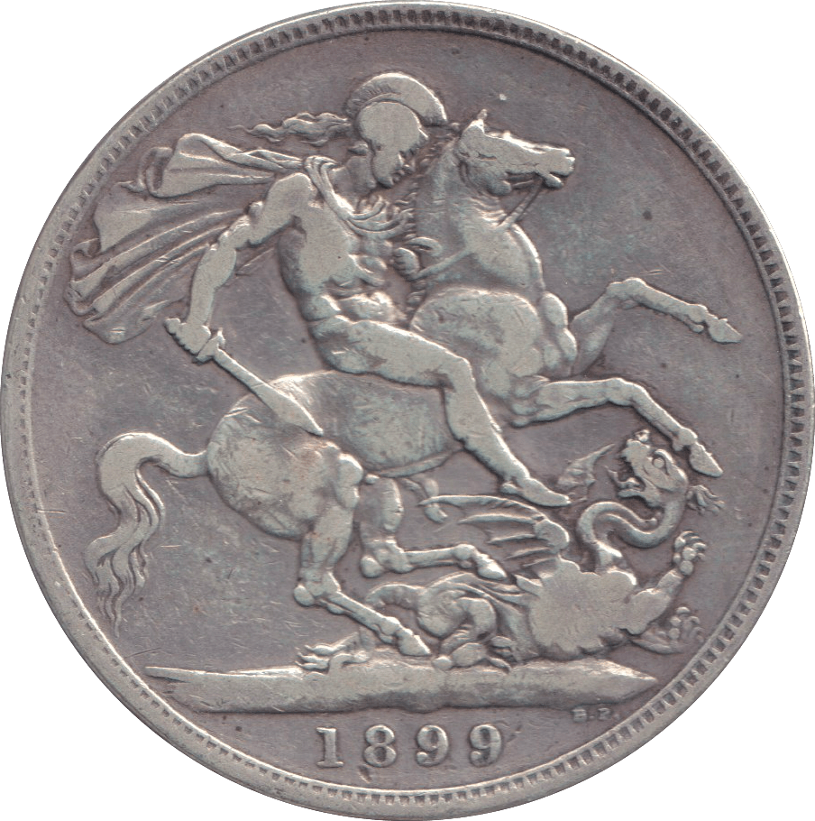 1899 CROWN ( FINE ) - CROWN - Cambridgeshire Coins