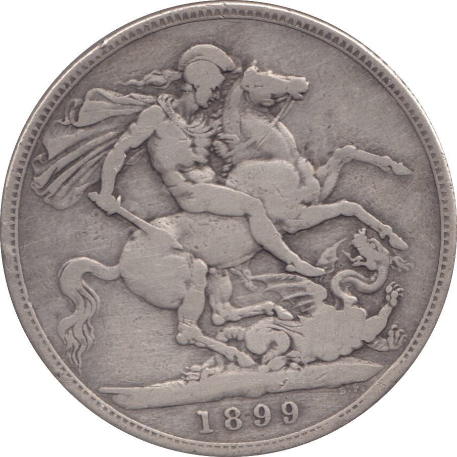 1899 CROWN ( FINE ) - CROWN - Cambridgeshire Coins