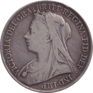 1899 CROWN ( FINE ) - CROWN - Cambridgeshire Coins