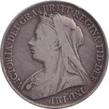 1899 CROWN ( FINE ) - CROWN - Cambridgeshire Coins