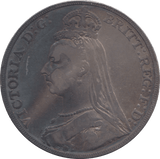 1899 CROWN ( FINE ) - CROWN - Cambridgeshire Coins