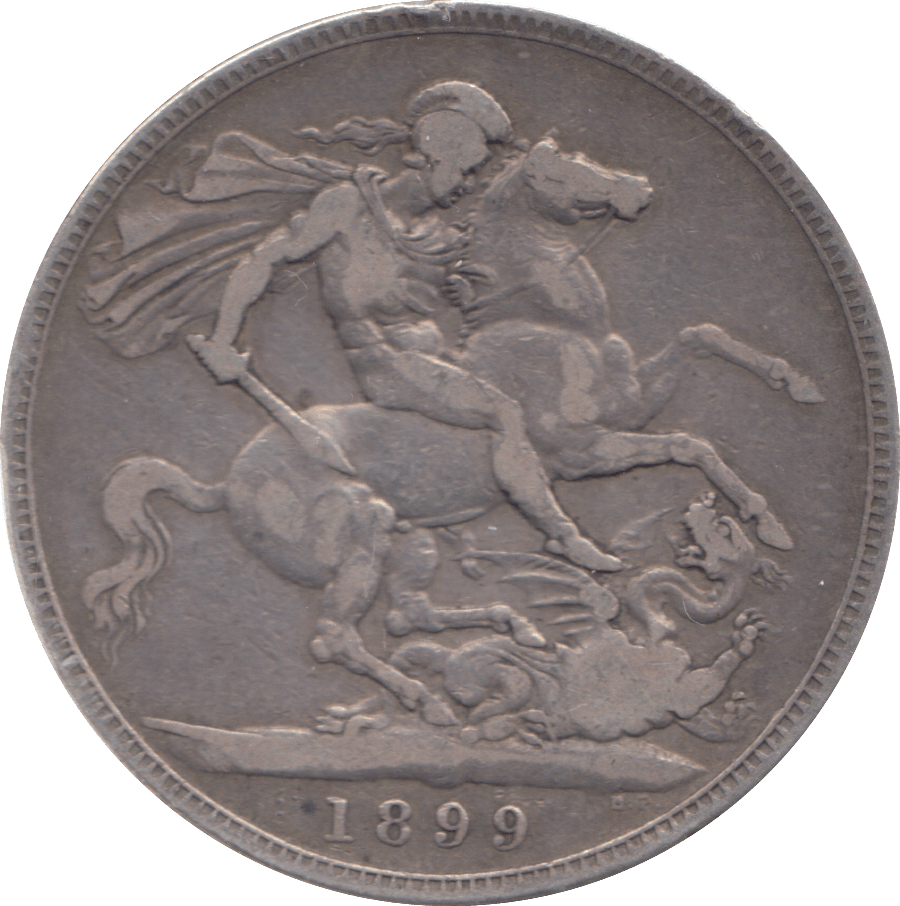 1899 CROWN ( FINE ) - CROWN - Cambridgeshire Coins