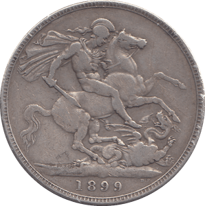 1899 CROWN ( FINE ) - WORLD COINS - Cambridgeshire Coins