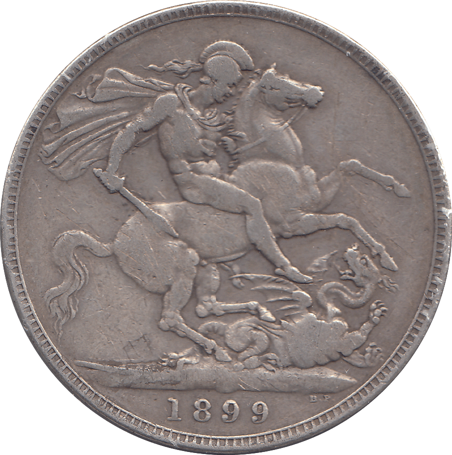 1899 CROWN ( FINE ) - WORLD COINS - Cambridgeshire Coins