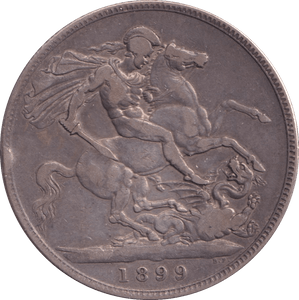 1899 CROWN ( GF ) - Crown - Cambridgeshire Coins