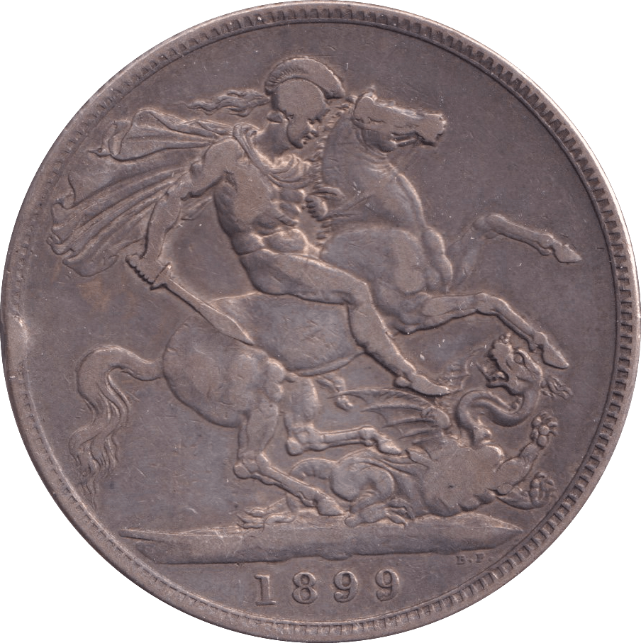 1899 CROWN ( GF ) - Crown - Cambridgeshire Coins