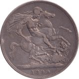 1899 CROWN ( GF ) - Crown - Cambridgeshire Coins
