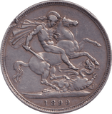 1899 CROWN ( GF ) - CROWN - Cambridgeshire Coins