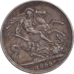 1899 CROWN ( GF ) - CROWN - Cambridgeshire Coins