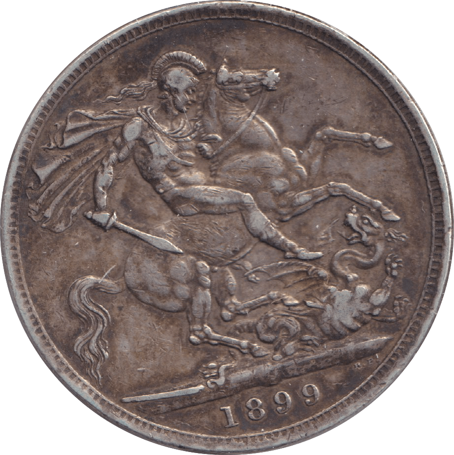 1899 CROWN ( GF ) - CROWN - Cambridgeshire Coins