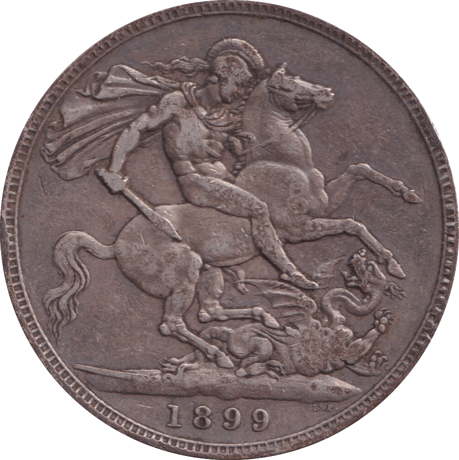 1899 CROWN ( GF ) - Crown - Cambridgeshire Coins