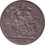 1899 CROWN ( GF ) - Crown - Cambridgeshire Coins