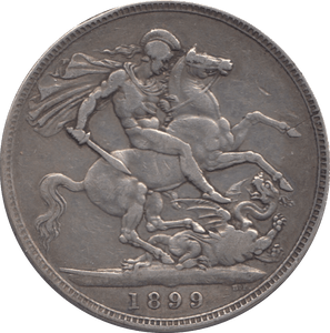 1899 CROWN ( GF ) - CROWN - Cambridgeshire Coins