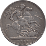 1899 CROWN ( GF ) - CROWN - Cambridgeshire Coins