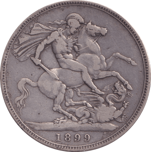 1899 CROWN ( GF ) - Crown - Cambridgeshire Coins