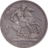 1899 CROWN ( GF ) - Crown - Cambridgeshire Coins