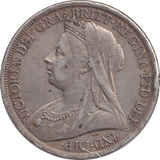 1899 CROWN ( GF ) - CROWN - Cambridgeshire Coins