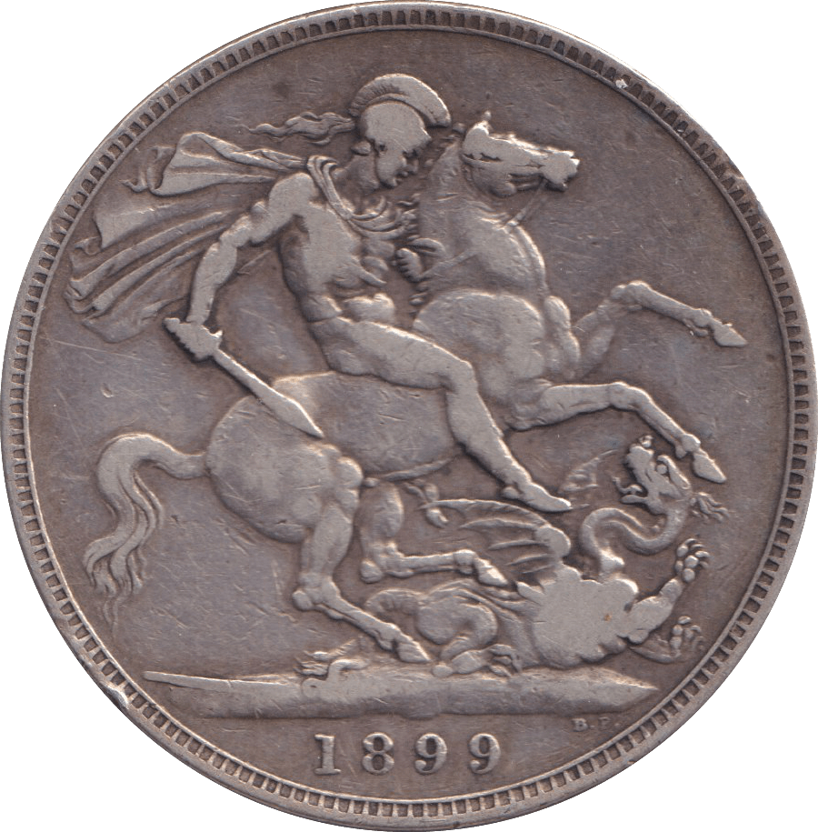 1899 CROWN ( GF ) - FLORIN - Cambridgeshire Coins