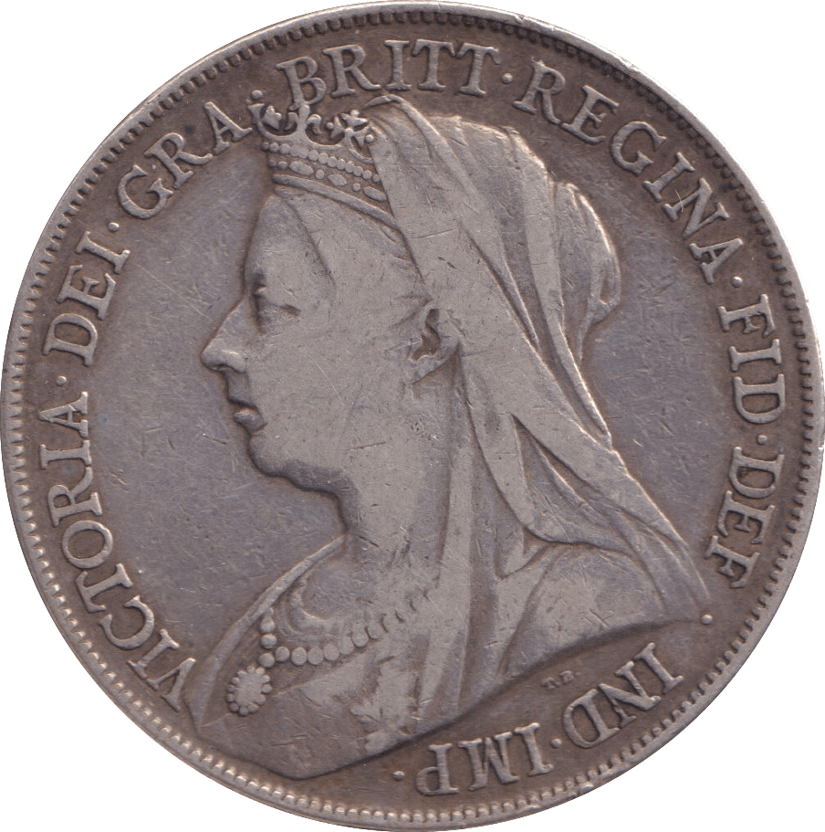 1899 CROWN ( GF ) - FLORIN - Cambridgeshire Coins