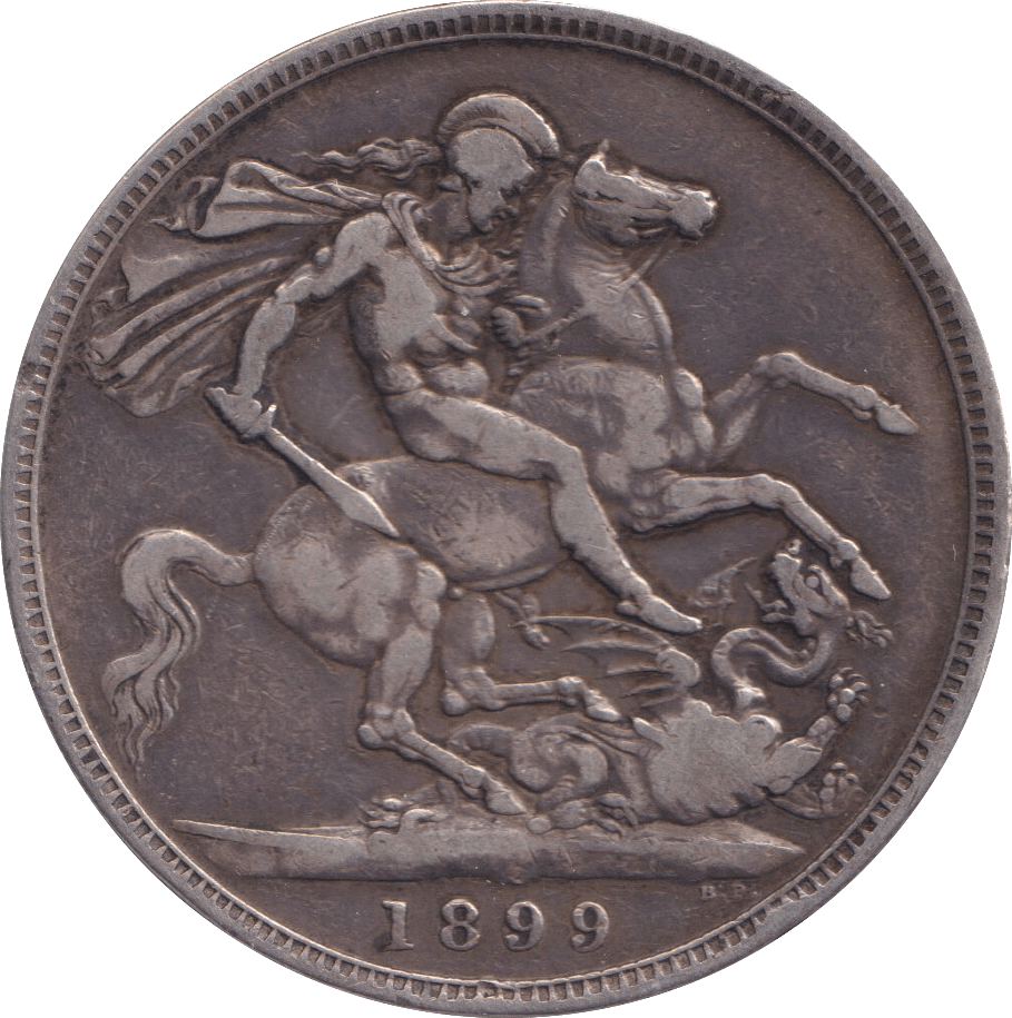1899 CROWN ( GF ) - FLORIN - Cambridgeshire Coins