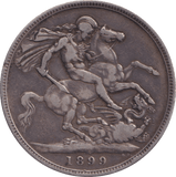 1899 CROWN ( GF ) - FLORIN - Cambridgeshire Coins
