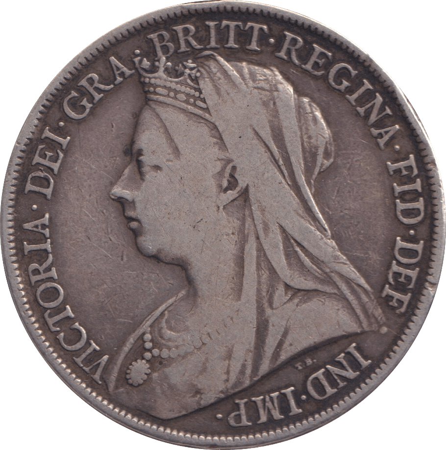 1899 CROWN ( GF ) - FLORIN - Cambridgeshire Coins