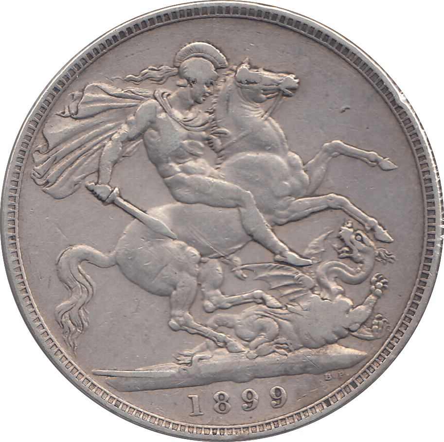 1899 CROWN ( GF ) LXII - CROWN - Cambridgeshire Coins