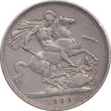 1899 CROWN ( GF ) LXII - CROWN - Cambridgeshire Coins