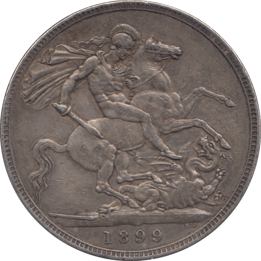 1899 CROWN ( GF ) LXII - CROWN - Cambridgeshire Coins