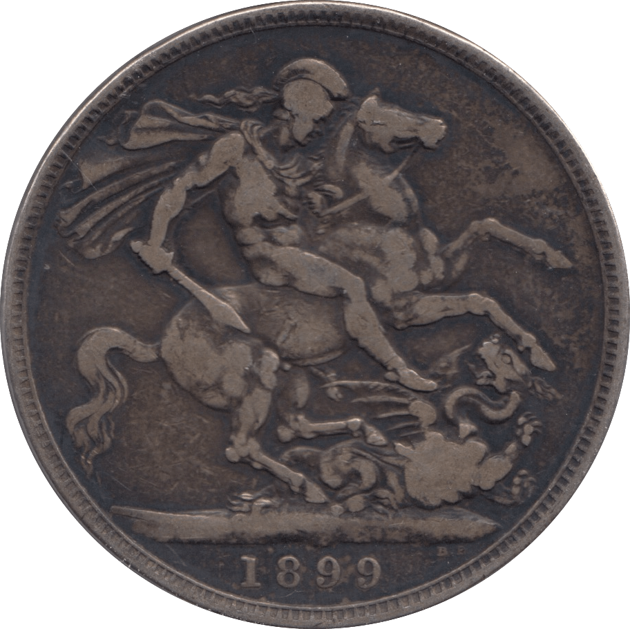 1899 CROWN ( GF ) LXIII - CROWN - Cambridgeshire Coins