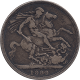 1899 CROWN ( GF ) LXIII - CROWN - Cambridgeshire Coins