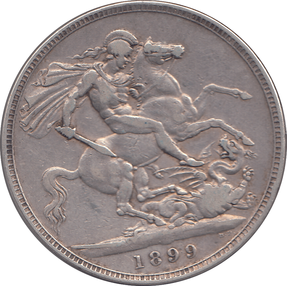 1899 CROWN ( GF ) LXIII - CROWN - Cambridgeshire Coins