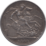 1899 CROWN ( GVF ) - CROWN - Cambridgeshire Coins