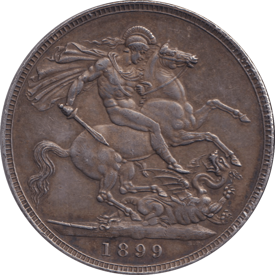1899 CROWN ( GVF ) - CROWN - Cambridgeshire Coins