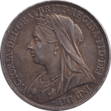 1899 CROWN ( GVF ) - CROWN - Cambridgeshire Coins