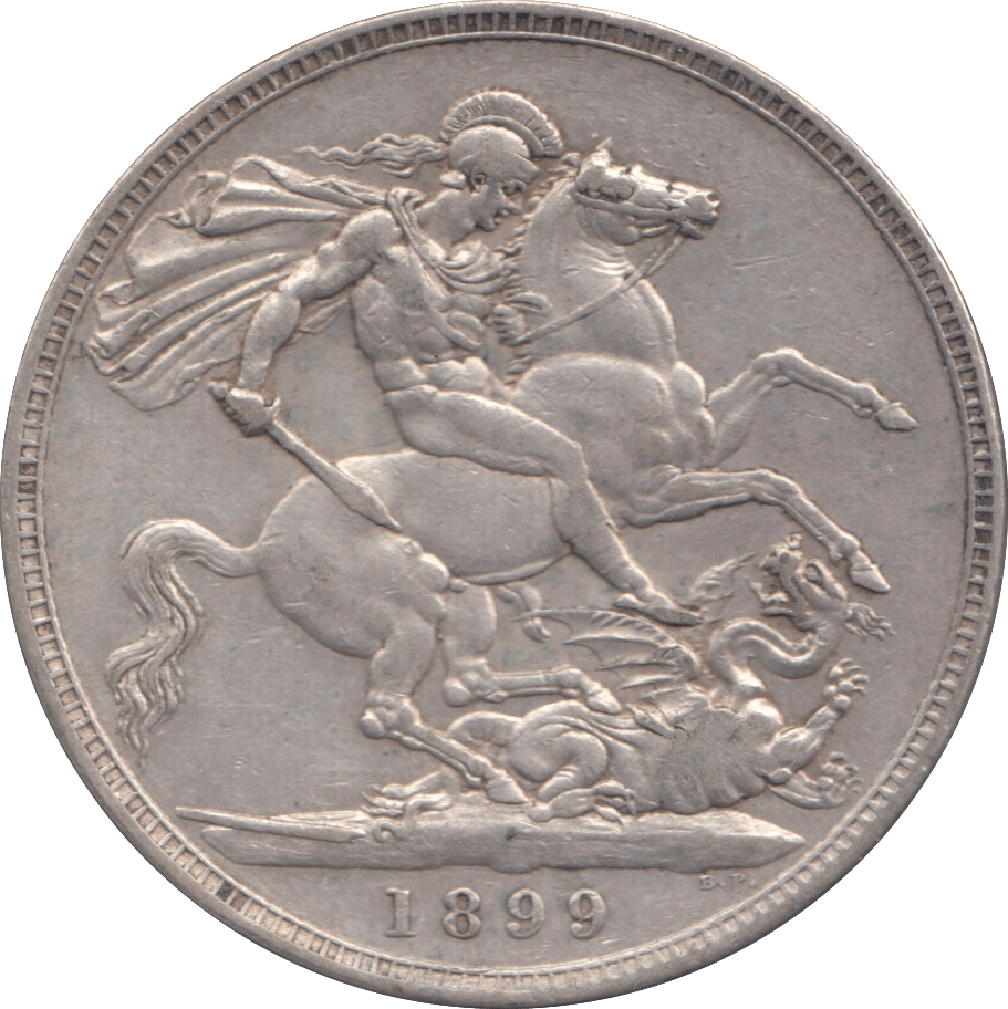 1899 CROWN ( GVF ) - CROWN - Cambridgeshire Coins