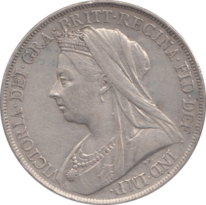 1899 CROWN ( GVF ) - CROWN - Cambridgeshire Coins