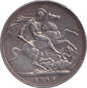 1899 CROWN ( VF ) - CROWN - Cambridgeshire Coins
