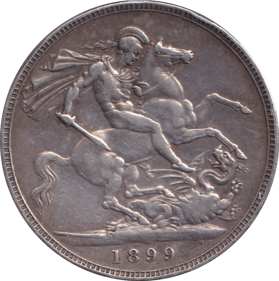 1899 CROWN ( VF ) - CROWN - Cambridgeshire Coins