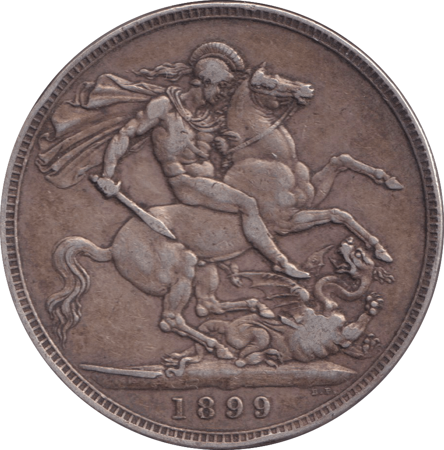 1899 CROWN ( VF ) - CROWN - Cambridgeshire Coins