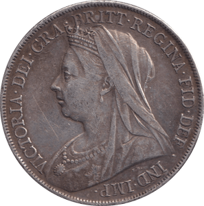 1899 CROWN ( VF ) - CROWN - Cambridgeshire Coins