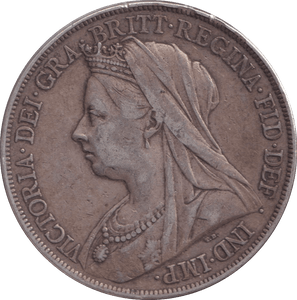 1899 CROWN ( VF ) - CROWN - Cambridgeshire Coins