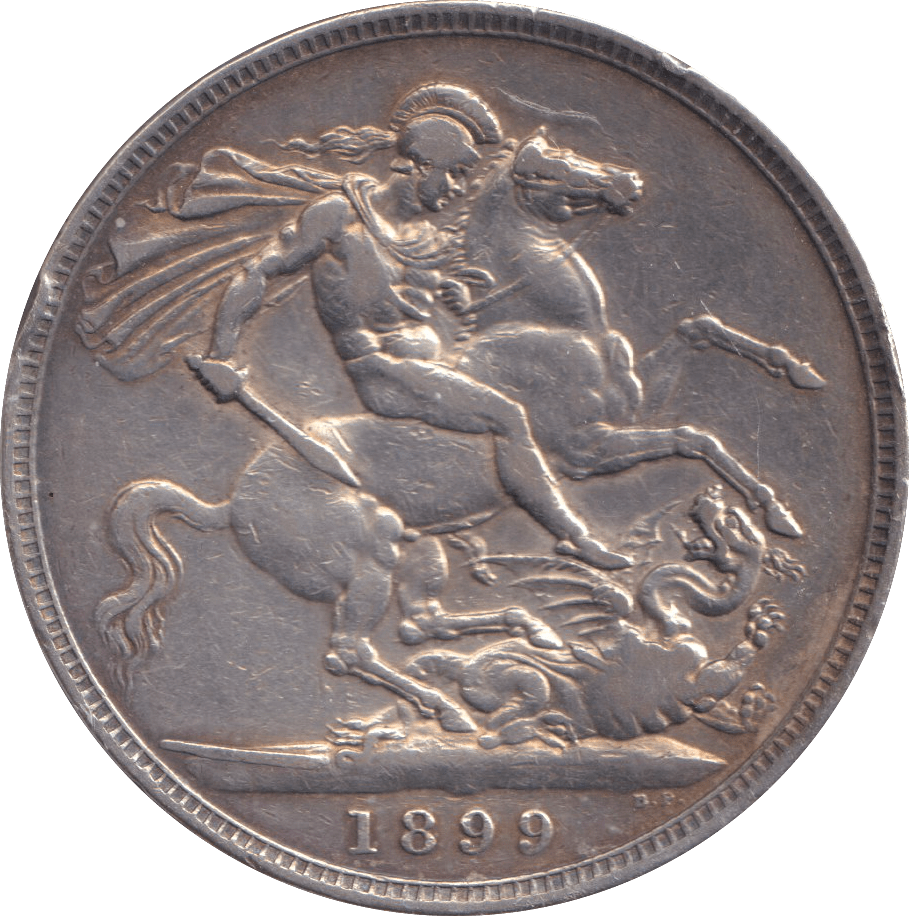1899 CROWN ( VF ) - CROWN - Cambridgeshire Coins