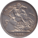 1899 CROWN ( VF ) - CROWN - Cambridgeshire Coins