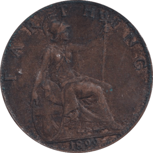 1899 FARTHING ( GF ) - Farthing - Cambridgeshire Coins