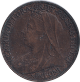 1899 FARTHING ( GF ) - Farthing - Cambridgeshire Coins